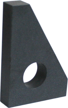 Winkelnormal 250 mm x 160 mm  x 25 mm DIN 875/00  / 90° Dreieckform