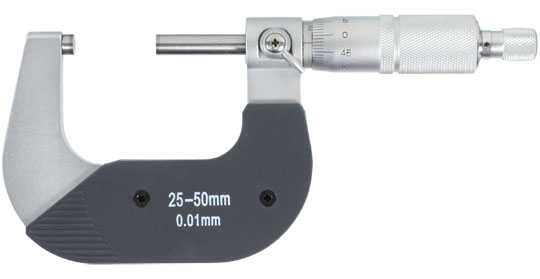 Bügelmessschraube  25-50 mm verchromt - DIN 863
