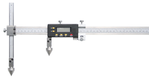 Digitaler Messschieber für die Abstandsmessung, Mittelpunkt-Mittelpunkt 500 mm 