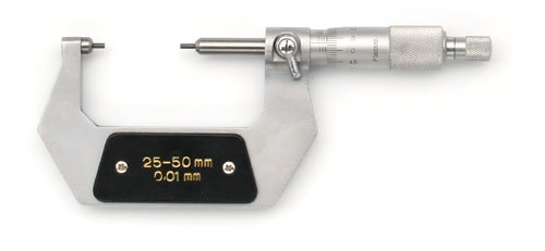 Bügelmessschraube  mit kleinen Messflächen 25-50 mm