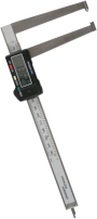Digitale Bremsscheiben-Messschieber mit spitzer Messfläche 150 mm und HOLD-Funktion