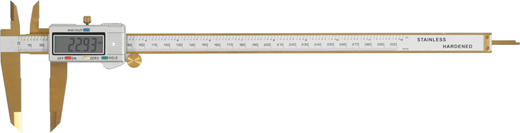 Digitaler Messschieber 300mm mit Titanbeschichtung und HOLD-Funktion
