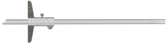 Tiefenmessschieber 300 mm, Bauform nach DIN 862 C, Noniuswert 0,05