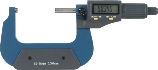 Digitale Bügelmessschraube  50-75 mm, Lithium
