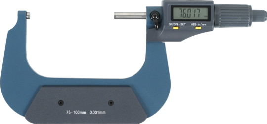 Digitale Bügelmessschraube  75-100 mm, Lithium