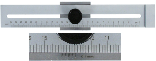  Streichmaß 250 mm mit Nonius