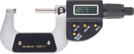 Digitale Mikrometer 25-50mm MessWerkzeug Messschraube Digitale Bügelmessschraube 