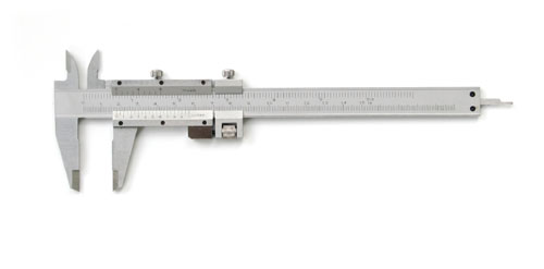 Messschieber   150 mm, Feinstelleinrichtung, Bauform nach DIN 862 A1, Noniuswert 0,05