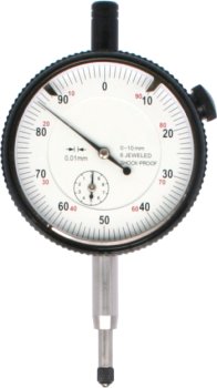Messuhr  10mm DIN 878-A - Stoßgeschützt