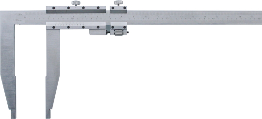 Messschieber Form E 1000 mm, Messschenkellänge 200 mm, Noniuswert 0,05