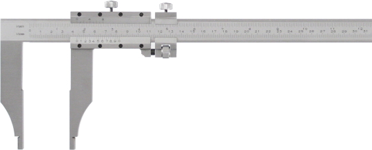 Messschieber  600 mm, Bauform nach DIN 862 E, Noniuswert 0,05