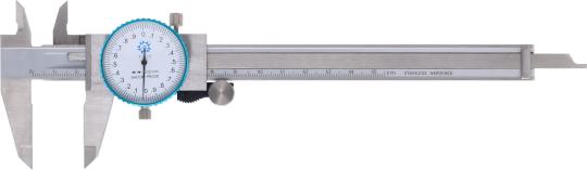 Messschieber mit Rundskala (Uhrmessschieber)  150 mm / DIN-862