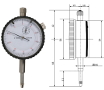 Messuhr 10 mm, Bauform DIN 878 A  